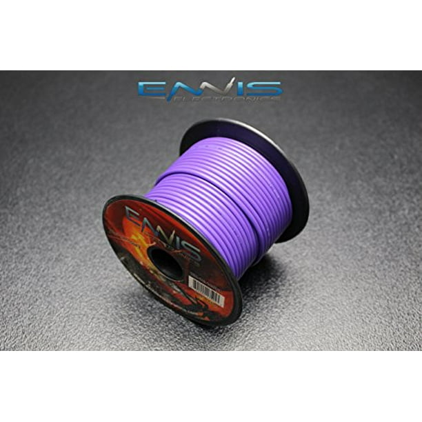 12 Gauge Wire ENNIS ELECTRONICS Pick 10 Colors 25 FT EA Cable AWG Copper CLAD 12 Gauge Wire ENNIS ELECTRONICS Pick 10 Colors 25 FT EA Cable AWG Copper CLAD